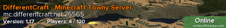 DifferentCraft - Minecraft Towny Server