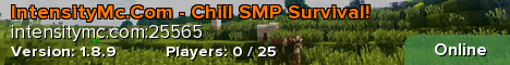 IntensityMc.Com - Chill SMP Survival!